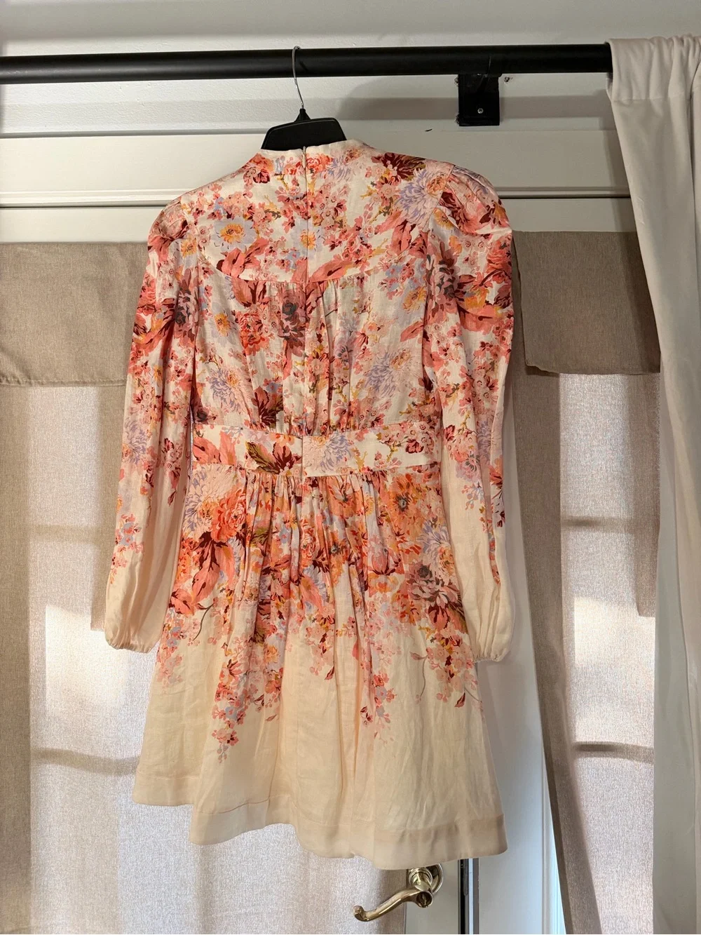 Zimmermann
Devi Floral Print Long Sleeve Linen Minidress Size 1 - Picture 8 of 11